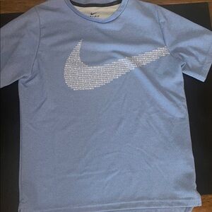 Nike Kids Light Blue Dri-FIT Tee